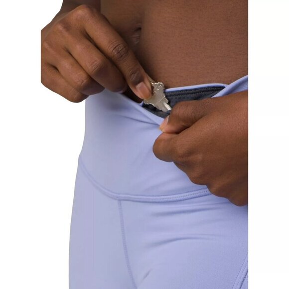 Prana Womens Electa Legging II Lavender Morning Glory X-Large - Picture 4 of 13